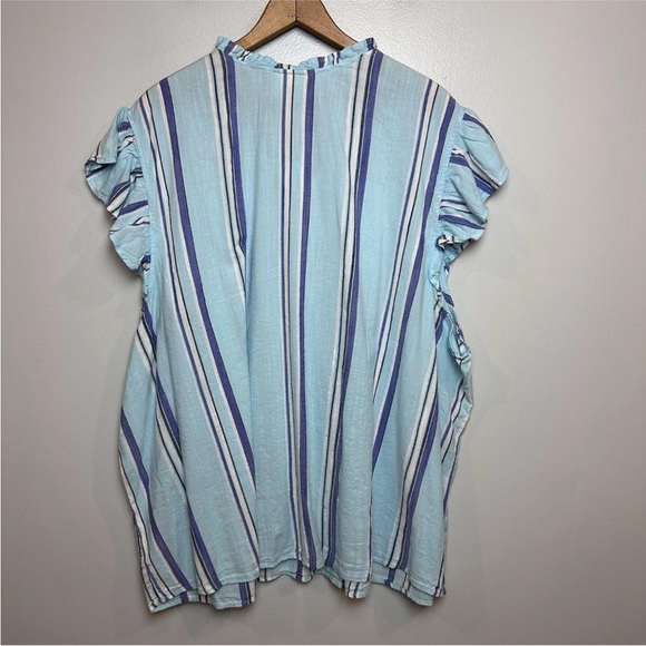 NWT Lot Of (3) St John’s Bay Tops Sleeveless Flutter Sleeve Summer Plus Size 3X - Picture 3 of 12